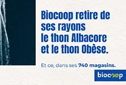 Fini les thons Albacore et Obèse à Biocoop
